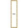 thumbnail image 1 of 9x44 Frame Gold Bamboo Solid Wood Picture Frame | 1 Inch Moulding Width | Interior Frame Depth 0.75, 1 of 8