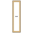 thumbnail image 1 of 9x46 Frame Gold Plein Aire Solid Wood Picture Frame Width 2 Inches | Interior Frame Depth 0.5, 1 of 8