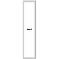 thumbnail image 1 of 9x46 Frame Silver Inner Slope Bevel Picture Frame | 1 Inch Moulding Width | 0.75 Inch Rabbet Depth, 1 of 8