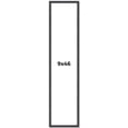thumbnail image 1 of 9x46 Rustic Brown Real Wood Picture Frame Width 0.75 inches | Interior Frame Depth 0.5 inches |, 1 of 8