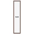 thumbnail image 1 of 9x46 Shadow Box Frame Brown | 1.125 inches Deep Real Wood Rustic Shadowbox Display Frame | UV, 1 of 5