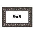 thumbnail image 1 of 9x5 Frame Black-Brown Medieval Solid Wood Picture Frame | 1.5 Inch Moulding Width | Gotham Beveled, 1 of 8
