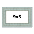 thumbnail image 1 of 9x5 Frame Blue Teal Distressed Solid Wood Picture Frame | 1.625 Inch Moulding Width | Sonoma Blue, 1 of 8