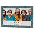 thumbnail image 1 of 9x5 IN Frame Blue Rustic Barnwood Solid Wood Picture Frame Width 1.25 Inches | Interior Depth 0.5, 1 of 8