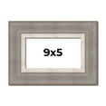 thumbnail image 1 of 9x5 IN Frame Grey Real Wood Picture Frame Width 2.75 Inches | Interior Frame Depth 0.5 Inches |, 1 of 8