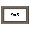 thumbnail image 1 of 9x5 IN Frame Silver Real Wood Picture Frame Width 1.25 Inches | Interior Frame Depth 0.5 Inches |, 1 of 8