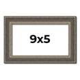 thumbnail image 1 of 9x5 IN Frame Silver Real Wood Picture Frame Width 1.25 Inches | Interior Frame Depth 0.5 Inches |, 1 of 8