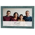 thumbnail image 1 of 9x6 Frame Blue Rustic Barnwood Solid Wood Picture Frame Width 1.25 Inches | Interior Depth 0.5, 1 of 8