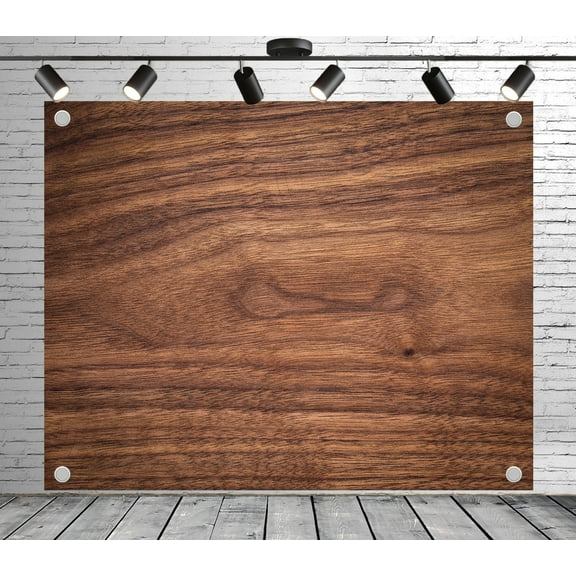 9x6ft Rustic Backdrop Brown Wood Grain Photo Backdrop Wood Texture Background for Theme Party Wedding Birthday Baby Shower Decoration Banner Photo Booth Studio Props