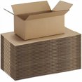 thumbnail image 1 of 9x6x4 Shipping Boxes for Small Business, Cardboard Corrugated Mailing Packaging Box, 25 Packs, 1 of 8