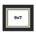 thumbnail image 1 of 9x7 Frame Black Real Wood Picture Frame Width 2.25 Inches | Interior Frame Depth 0.5 Inches |, 1 of 8