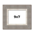 thumbnail image 1 of 9x7 Frame Grey Real Wood Picture Frame Width 2.75 Inches | Interior Frame Depth 0.5 Inches | Linus, 1 of 8
