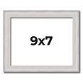 thumbnail image 1 of 9x7 Frame Silver Inner Slope Bevel Picture Frame | 1 Inch Moulding Width | 0.75 Inch Rabbet Depth |, 1 of 8