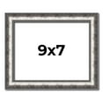 thumbnail image 1 of 9x7 Frame Silver Real Wood Picture Frame Width 1.125 Inches | Interior Frame Depth 0.5 Inches |, 1 of 8