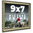 thumbnail image 1 of 9x7 Frame Silver Solid Wood Picture Frame Width 1.125 Inches | Interior Frame Depth 0.375 Inches |, 1 of 8