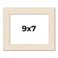 thumbnail image 1 of 9x7 Frame White Real Wood Picture Frame Width 1.5 inches | Interior Frame Depth 0.5 inches | Barn, 1 of 8