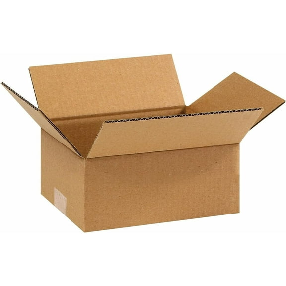 9x7x5 Moving & Shipping Boxes, Extra Strength, Heavy-Duty Corrugated Cardboard Boxes for Packing, Storage, Shipping, Transport, Commerce (5)