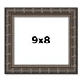thumbnail image 1 of 9x8 Frame Black Bamboo Solid Wood Picture Frame Width 1.5 Inches | Interior Frame Depth 0.5 Inches, 1 of 8