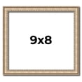 thumbnail image 1 of 9x8 Frame Silver Real Wood Picture Frame Width 0.75 Inches | Interior Frame Depth 0.5 Inches |, 1 of 8