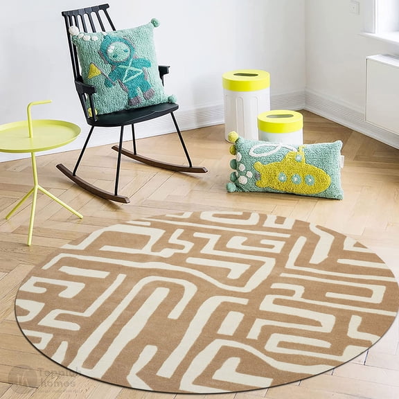 9x9, 8x8, Area rug, Hand tuffed carpet, Rainbow wool rugs, Bed, Living, Room, 7x7, 6x6