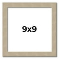 thumbnail image 1 of 9x9 Frame Grey Solid Wood Picture Frame Width 1 Inches | Interior Frame Depth 0.5 Inches |, 1 of 8