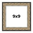 thumbnail image 1 of 9x9 Frame Silver Real Wood Picture Frame Width 1.75 Inches | Interior Frame Depth 0.5 Inches |, 1 of 8