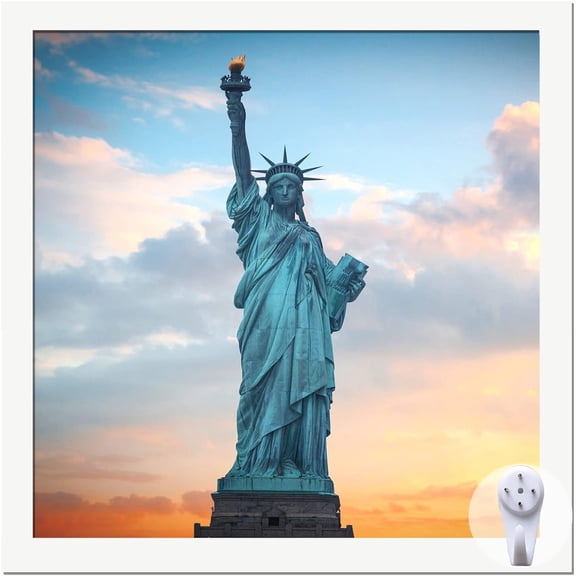 9x9 Picture Frame for 9by9 Square Poster Photo Canvas Certificate White High Transparent Photo Frame Wall Desktop Horizontal Vertical 9 x 9