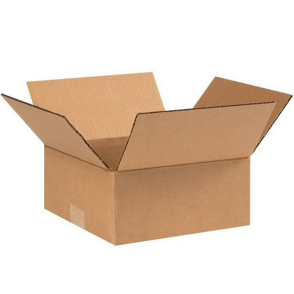 9x9x4 Size Shipping and Packing Box - Cardboard - Quantity per Order: 100 Box Bundle -(100 Boxes per Order of 1)