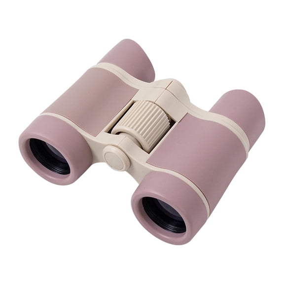 A-053 Purple Boy Girl Childrens Outdoor Binoculars 4X30 Magnification Nature Exploration Toy Compact Portable Kids Field Trips