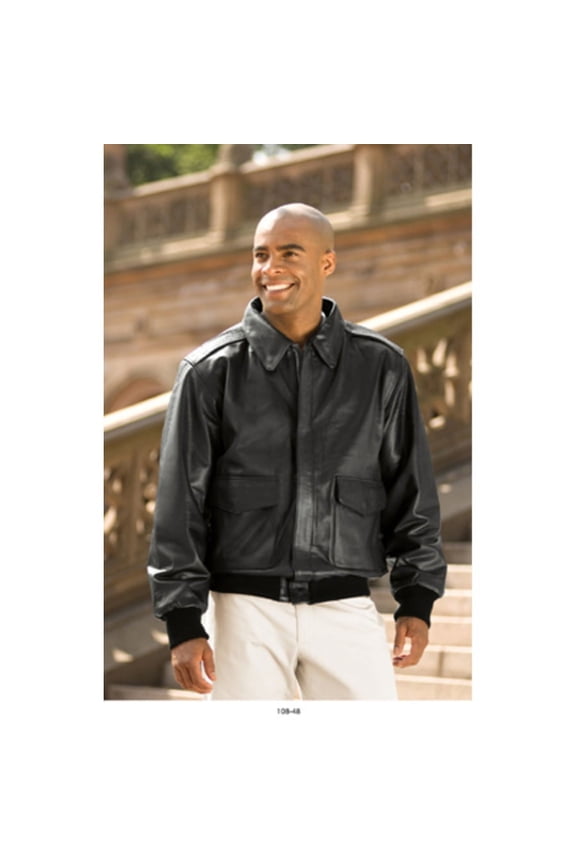 A-1 COWHIDE BOMBER Brown 1081-4XL