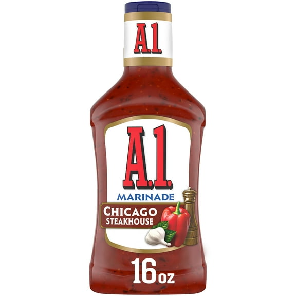 A.1. Chicago Steakhouse Marinade, 16 fl. oz. Bottle