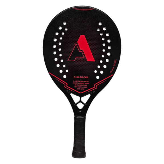A-1 Paddleball A1W-18-50R 'Waffle' Paddleball Paddle