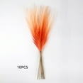 thumbnail image 1 of A 10 Pieces Artificial Pampas Grass Christmas Decoration Fake Reed For Home Wedding Party Floor Standing Simulation Green Plant, 1 of 7