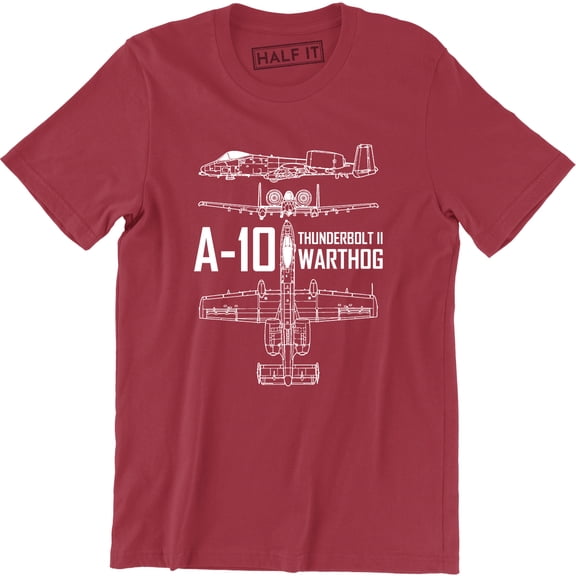 A-10 Thunderbolt II Warthog - Military Airplane Men's T-Shirt