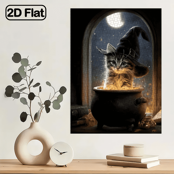 A 1000pcs Adult Mini Puzzle Featuring Anime Character and Landscape Themes, High Difficulty Level, Suitable for Adults.29.4*19.6 in
