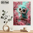 thumbnail image 1 of A 1000pcs Adult Puzzle, Measuring 29.4*19.6 Inches, Featuring Flowers, Animals, And Owls, Perfect for Creative Fun with Family And Friends., 1 of 9