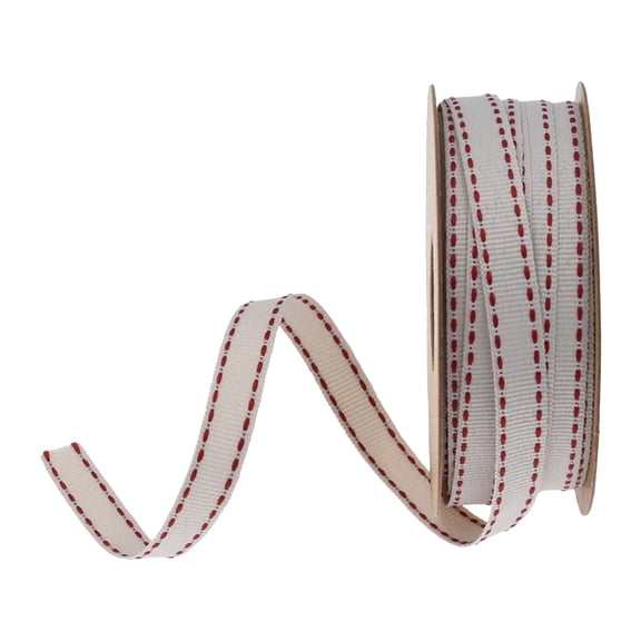 A 10Mm Width 10 Yards Roll Heart Pattern Woven Ribbon For Craft Decor Gift Wrapping Floral Arrangements And Diy Projects 100 Percent Polyester A