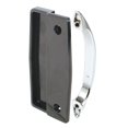 A 112 Sliding Screen Door Black Inside Handle, Chrome Outside Handle