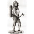 thumbnail image 1 of A 19th Century American Deep Sea Diving Suit. From Les Merveilles De La Science Published C. 1870 by Ken Welsh / Design Pics, 1 of 3