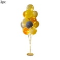 thumbnail image 1 of Colorful 2 Pack Christmas Balloon Tree With Lights, Party Stand For Birthday Wedding Holiday Decoration, 1 of 7