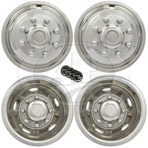 A+ 2002-2013 Dodge RAM 3500 17" Stainless Steel Wheel Simulators Dual Liners