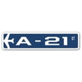 thumbnail image 1 of A-21 Street Sign Air Force Aircraft Military | Indoor/Outdoor | 30" Wide, 1 of 1