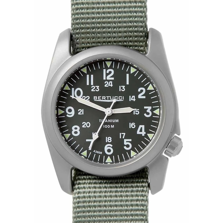 A-2T Vintage Watch Marine Green/Ti-Drab Band 12030 - Walmart.com