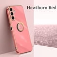 thumbnail image 1 of A 34 54 24 14 Luxury Ring Holder Plating Case For Samsung Galaxy A34 A54 A24 A14 4G 5G M23 M13 M14 M54 A04S Silicone Stand Cover, 1 of 7