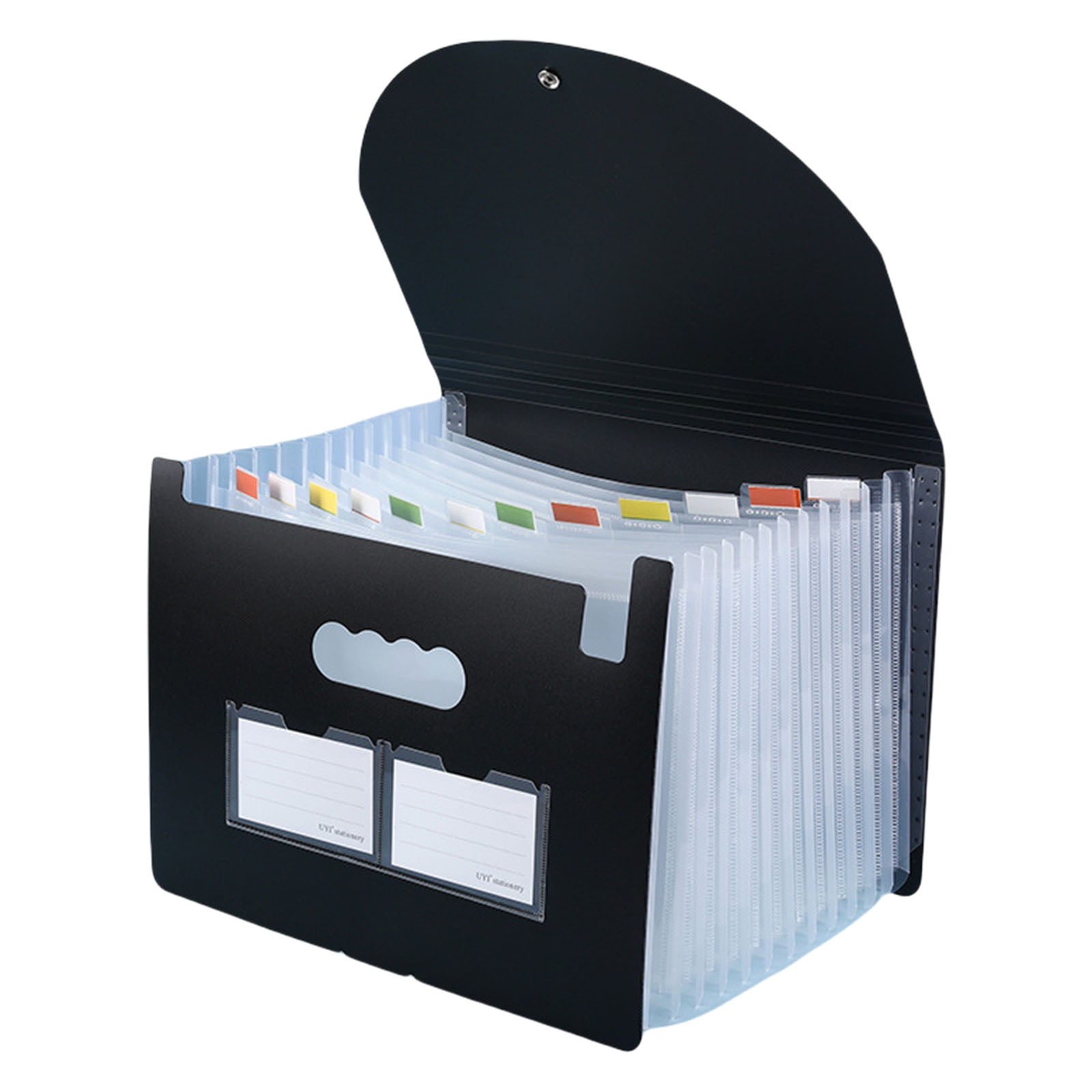 A 4 Accordions Bag 13/25 Pockets Document Folder File Folder Document Organizers Receipt Document Holders for Office
