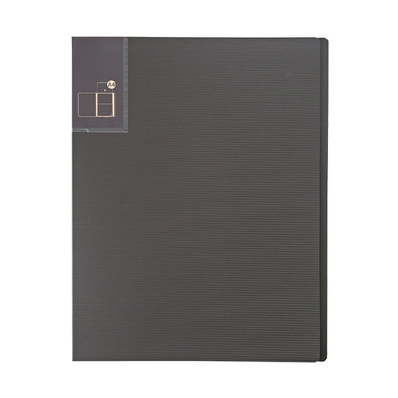 A 4 Binder Presentation Book Portfolios Folder with Clear Sheet Protectors for Documents Certificates Important Paper