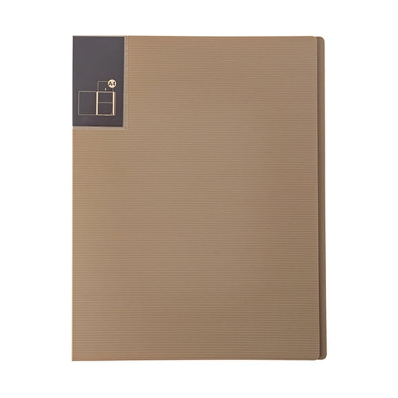 A 4 Binder Presentation Book Portfolios Folder with Clear Sheet Protectors for Documents Certificates Important Paper