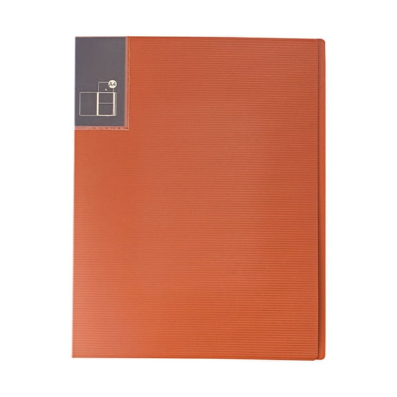 A 4 Binder Presentation Book Portfolios Folder with Clear Sheet Protectors for Documents Certificates Important Paper