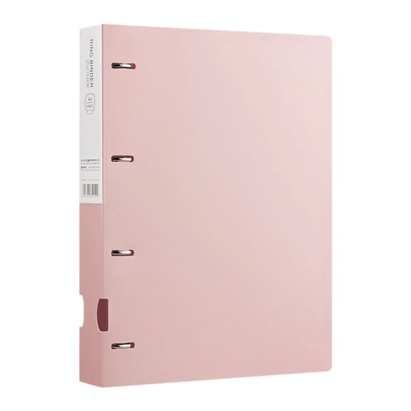 A 4 File Folde Display Book Document Folder 4-Rings Binders File Folders Display Book School Supplies