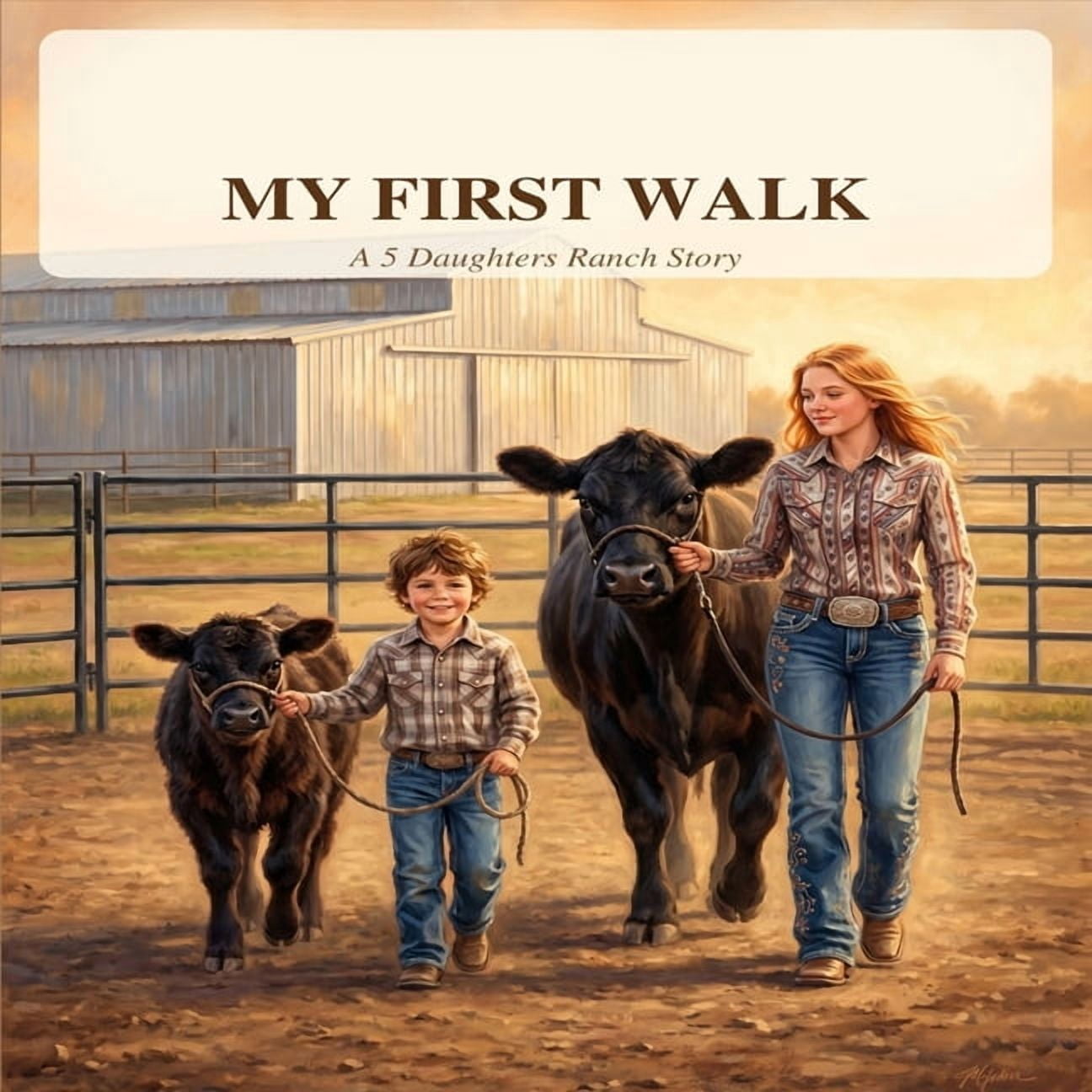 A 5 Daughters Ranch Story My First Walk: A 5 Daughters Ranch Story, (Paperback)